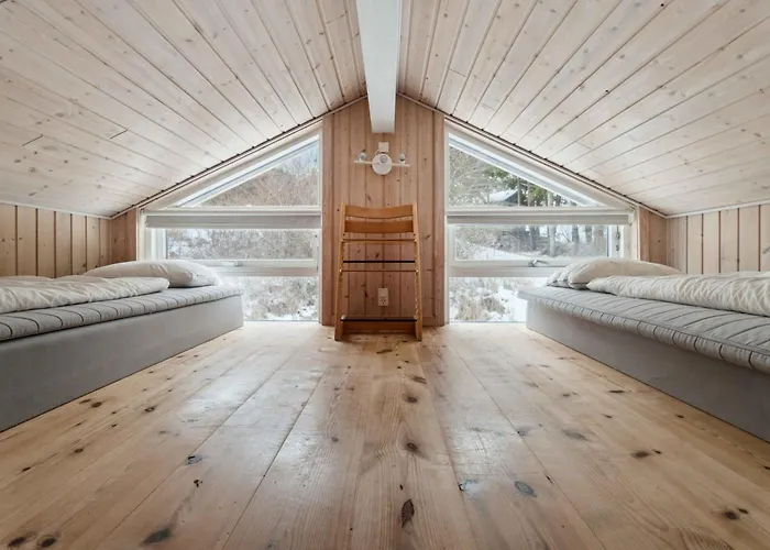 別荘 Family-friendly With And Sauna Knebel